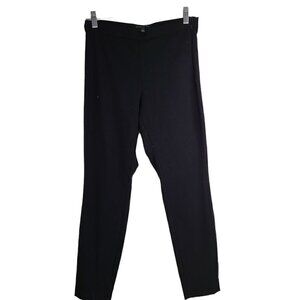 Zella Black Capri High Waist Active Workout Leggings Mesh Hem